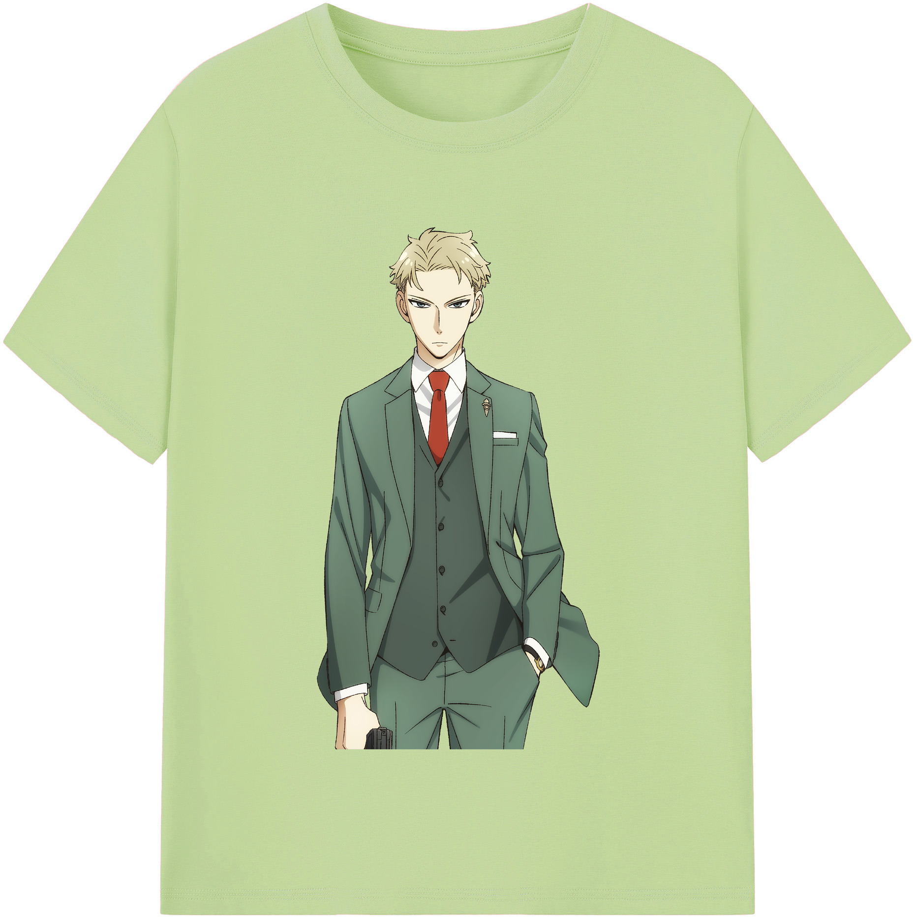 （画像用） SPY×FAMILY间谍家家酒 綿100％半袖Tシャツ（フロントプリント）